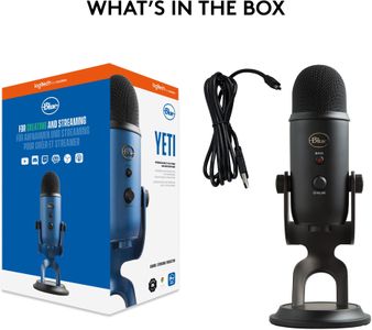 Blue Yeti USB Microphone – Black