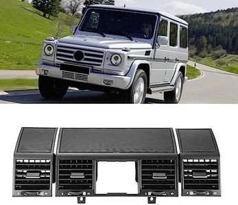 BINB ROAD 3Pcs Dashboard Speaker Air Vent Grille Cover 4636807508 + Instrument Panel Speaker Cover Air Vent 4636807408 Compatible with Mercedes Benz AMG G500 G550 | G55 W463 2002-2012