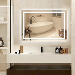 AXOTEXE LED Bathroom Mirror 36 x 24