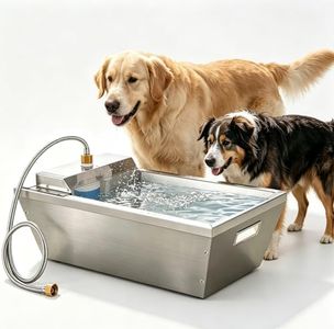 JLUHYANN 4Gal Automatic Livestock Water Trough for Horse Metal Auto Dog Water Bowl Dispenser for Dogs Large Capacity Self Filling Livestock Waterer Feeder for Dogs Horse Goat Sheep Pet