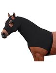 Tough 1 Spandex Mane Stay Hood, Black, Small