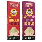 MasterChow Chinese Hakka & Udon Noodle Pack | All-Natural | Not Fried | 300g Each