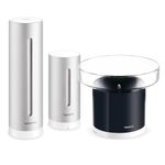 Netatmo Pack of Weather Station Indoor Outdoor with Wireless Outdoor Sensor and Smart Rain Gauge, Humidity, Air Quality, Indoor Noise Levels, Barometric Pressure, NBU-NWS-NRG-EU