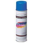 Champion Sports Field Marking Paint, Case of 12, Blue, 18 oz