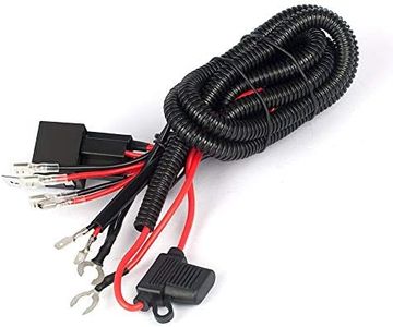 Somaer 12V Horn Wiring Harness Relay Kit For Car Truck Grille Mount Blast Tone Horns(Horn Not Included)