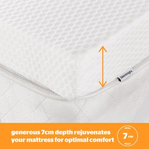 Silentnight Double Memory Foam Mattress Topper – Pressure Relief