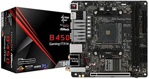 ASRock Mini-ITX Motherboard (B450 Gaming-ITX/AC)