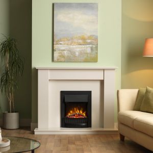 Dimplex Clement Electric Fire – Black Freestanding Heater