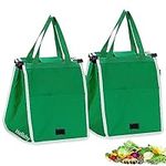 Helishy 2Pack Reusable Grocery Bags