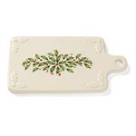 Lenox Holiday Cheeseboard, 3.55 LB, Red & Green