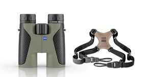 ZEISS Terra ED 10X42 Velvet Green Combo with Free Harness