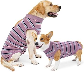 Dog Recovery Suit Dog Onesie for Surgery Recovery, Dog Surgery Recovery Suit Small Medium Large Dogs, E-Collar Alternative After Surgery Wear Anti Licking Abdominal Wounds Pet Surgery Recovery Suit