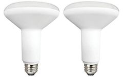 TCP L8BR30D1530K2 LED 65 Watt Equivalent Dimmable Light Bulbs, BR30 Shape, Floodlights, 2 Pack, Bright White (3000K), 2 Count