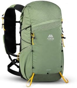 AONIJIE 30L Hiking Backpack for Men Women, Lightweight Waterproof Hiking Daypack with 10 Multi-Pockets, Outdoor Day Pack for Hiking, Travel Camping & Trekking