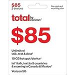 Total by Verizon $85 - Unlimited Ta