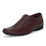 Centrino Formal Shoe for Men | Cushioned Insole | Stylish Slip ON | Perfect for Boys & Men | Office Wear & Formal Dress 6812-2 Brown