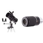 Celestron PowerSeeker 127EQ Telescope (Manual German Equatorial) Bundle + Celestron 8 to 24mm 1.25 Zoom Eyepiece