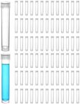 QWORK 10ml Lab Plastic Frozen Test 