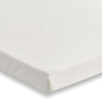 Starlight Beds Double Mattress Topper- 7.5cm Cooling Foam Mattress Topper with Removable, Washable Cover, White – 4ft6 x 6ft3 (135x190x7.5cm)