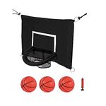 Colaxi Basketball Hoop for Trampoline Basketball Training with Net Replacement Basketball Frame