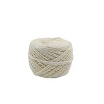 Prapti Handicrafts 8 Ply Cotton Yarn Baby Soft Materials For Knitting,Crochet,Macrame,Diy Craft 100 Gm Ball, Cream