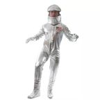 ORION COSTUMES Men's Silver Astronaut Space Suit With Helmet Fancy Dress Costume