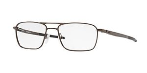 Oakley Men's OX5127 Gauge 5.2 Truss Titanium Square Prescription Eyeglass Frames, Pewter/Demo Lens, 53 mm