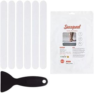 Secopad 36PCS Non Slip Bathtub Stickers, Shower Floor Non Slip Grip Stickers with Premium Scraper