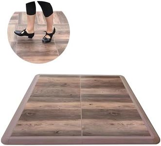 Artan Portable Dance Floor Tiles for Ballet, Tap, Jazz, and Irish Dancing, 4 pc. Set Indoor Heavy-Duty Interlocking Flooring for Practice and Training, Kids and Adults