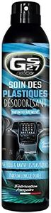 GS27 - Soin des Plastiques Désodorisant Voiture Déocar - Parfum Voiture 100% Français - Voiture Neuve - 300 ML