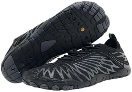 BRONOIR Grounding Barefoot Shoes with Copper, Black, US Men 5, Women 7, EU 37, Flexible