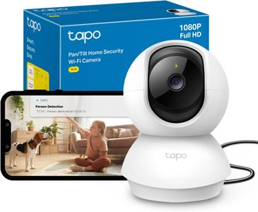 Tapo TC70 Indoor Security Camera – 1080p HD, Pan/Tilt, Night Vision, WiFi, Alexa & Google Compatible