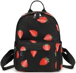 Strawberry Girls Mini Backpack, Small Backpacks Purse for Women Teens Kids School Travel