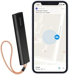 Invoxia GPS Tracker 2026 Edition - Waterproof, Enhanced GPS Accuracy, USB-C - Network Subscription Included - Live Location, Anti-Theft & Motion Alerts - Cars, Motorcycles, Bikes