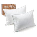 Pillows for Sleeping - King Size, 2 Pack - Premium Down Alternative, Hotel Bed Pillow Set - Luxury, Plush Cooling Gel Pillow, Hypoallergenic - Reduces Neck Pain, Perfect for Back & Side Sleepers