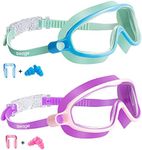 Kids Goggles for Swimming 2 Pack No