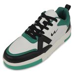 Campus Men's OG-27 WHT/D.GRN Sneakers - 8UK/India OG-27