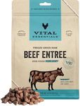 Vital Essentials Freeze Dried Raw Dog Food, Beef Mini Nibs Entree, 14 oz