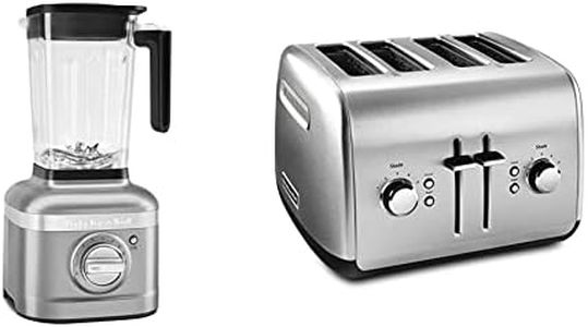 KitchenAid K400 Blender (KSB4027CU) + KitchenAid 4-Slice Toaster (KMT4115SX)