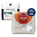 Abena Pants Premium Pull-Up Incontinence Pants, Eco-Labelled Incontinence Pants for Men & Women, Discreet, Protective, Breathable, Comfortable - XL 2, 130-170cm Waist, 1900ml Absorbency, 16PK