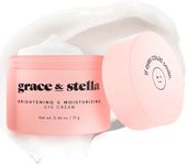 grace & stella Under Eye Cream for Dark Circles - Caffeine Eye Cream Anti Aging - Eye Cream for Wrinkles - Brightening Eye Cream for Puffiness and Bags Under Eyes - Made in USA, Vegan (0.46 oz/13 g)