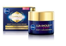 NIVEA Luminous 630 Anti Dark-Spot Night Cream (50ml), Dark-Spot Correcting Night Face Cream, Revitalises Skin Complexion with Hyaluronic Acid