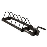 Mirafit Portable Bumper Plate Trolley Rack