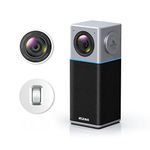NexiGo Zoom Certified, N3000 Portable Video Conference Camera, 4K AI Webcam with Speaker and Microphone, Auto-Framing, Noise Cancellation, 4-Mic Array, 48kHz, Video Audio System for Zoom/Teams/Webex
