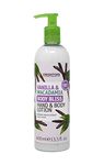 Creightons Body Bliss Vanilla And Macadamia Hand And Body Lotion (400ml) - Natural Vanilla Extract. 91% Naturally Derived Ingredients. 100% Vegan & Cruelty Free