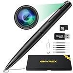 Hidden Camera Pen - 64GB Spy Camera with 1080P Full HD Video | Mini Nanny Cam for Home Security, Business & Learning | 2023 Version