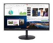 Acer CB242Y bir 23.8" Full HD (1920 x 1080) IPS Zero Frame Home Office Monitor with AMD Radeon FreeSync - 1ms VRB, 75Hz Refresh, Height Adjustable Stand with Tilt & Pivot (HDMI & VGA Ports),Black