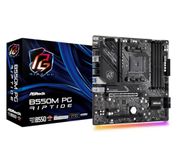 ASRock B550M PHANTOM GAMING RIPTIDE, AMD B550, AM4, Micro ATX, 4 DDR4, HDMI, DP, XFire, 2.5GB LAN, RGB, 2x M.2