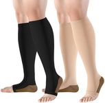 bropite Open Toe Compression Socks 