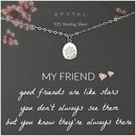 EFYTAL Friend Gifts for Women, 925 